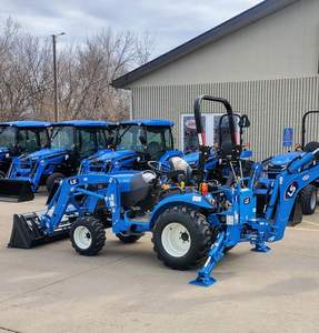 LS XJ2025H 24.4 HP Compact <b>Wheel</b> Tractor with 4WD Loader Automatic Long Service <b>Life</b> Including Pump Gear Engine Gearbox Motor - Product Image 3