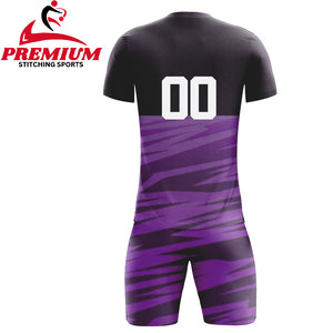 Kits complets d'uniformes de football Ensembles d'entraînement de football professionnel Kits de football de vêtements de sport avec conception de sublimation respirante - Product Image 2