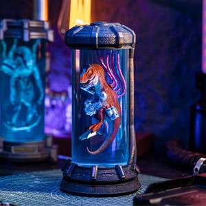 Lampe sur mesure en résine, lampe Rex en résine, veilleuse sur mesure, lampe alien époxy, lampe art déco, cadeau personnalisé, cadeau fait main - Product Image 4