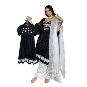 Direct Factory Supply Wholesale Price High Quality Embroidered Lace Breathable Traditional Tribal Kuchi Vintage Women's Party - Product Image 4