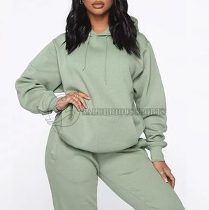 Unisex 2-Piece Customizable Winter Track Suit 100% Organic Cotton Anti-UV Warm <b>Fleece</b> <b>Jogger</b> Pant for Men <b>Women</b> Plus Size - Product Image 1
