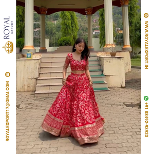 Présentation de la nouvelle collection de mariage Collection Lehenga Choli au tarif de gros par Royal Export Surat - Product Image 2