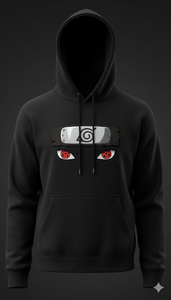 Sweat à capuche streetwear d'hiver en coton 100% de qualité supérieure, coupe classique |   Broderie 3D personnalisée, graphisme d'anime, polaire uni teint et perlé - Product Image 2