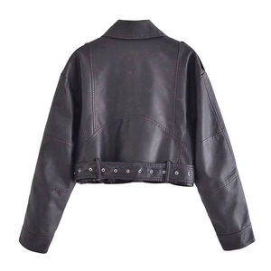 Top Quality Product Genuine <b>Leather</b> Winter <b>Coats</b> Women Thickness Buffalo <b>Leather</b> <b>Fur</b> Sheepskin Female <b>Fur</b> <b>Leather</b> Jacket Women - Product Image 3