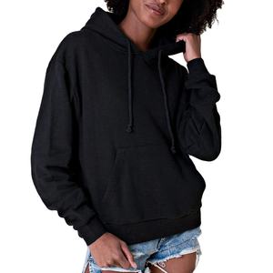 Sudadera con Capucha de Punto Personalizada para Mujer, Invierno, Ecológica, 100% Algodón, con Insignia Frontal - Product Image 3