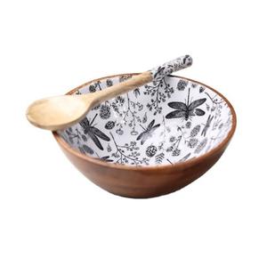 Platos de frutas grabados a mano, cuenco para servir, catering utilizado para artículos de cocina, cuenco para mezclar ensaladas de estilo único - Product Image 1