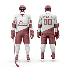 Uniformes de Hockey sobre Hielo Personalizados al por Mayor, Servicio de Fábrica OEM, Uniformes Deportivos Transpirables y Ecológicos - Product Image 3