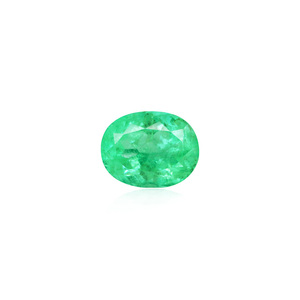 Esmeralda de 8.11 Quilates de Colombia, Gema Natural Facetada en Varias Formas, Material Sintético Verde Creado en Laboratorio, Tratado Térmicamente, 3mm de Altura - Product Image 1