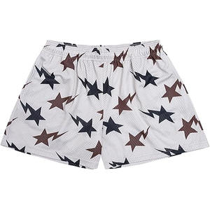 Streetwear d'été urbain Shorts pour hommes Graphic Mesh Loose Fit Sportswear pour Gym Running Casual Daily Style - Product Image 1