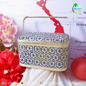 Vente chaude d'exportation du Vietnam Ajoutez une touche de nature à vos cadeaux avec des paniers-cadeaux élégants en bambou de haute qualité - Product Image 6