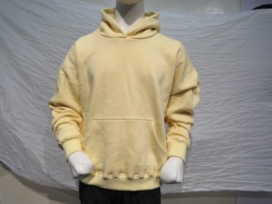 เสื้อสเวตเชิ้ตมีฮู้ดสีดำล้วนสำหรับผู้ชาย ทรงปกติ ผ้าฝ้ายฟลีซ มีกระเป๋าหน้า สวมใส่สบายๆ สำหรับฤดูใบไม้ร่วง - Product Image 2