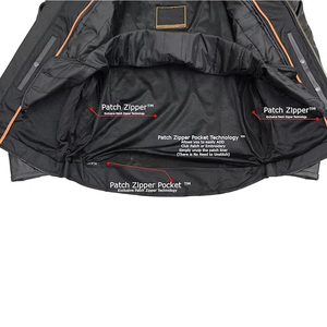 Chaqueta de cuero de motociclismo de la mejor calidad con características transpirables y a prueba de viento de talla grande tamaño personalizado para equipo de carreras - Product Image 6