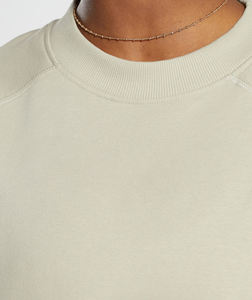 Sweat-shirts à capuche pour femmes grande taille en gros, couleur unie, surdimensionnés, en coton/polyester, pull ample, poids lourd, devant - Product Image 3