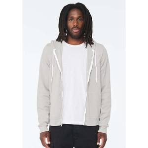 <b>Men</b> Loose Fit Lightweight Zip up <b>Hoodie</b> with Pockets Long Sleeve Full-Zip Hooded Bella Canvas Sweatshirt - Product Image 3