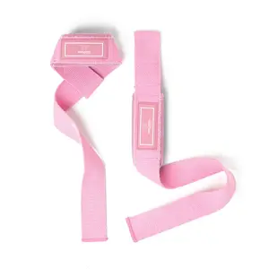 Correas de levantamiento de poder, accesorios de Fitness, venta al por mayor, correas de muñeca para gimnasio, correas de levantamiento de pesas personalizadas para ejercicio, correas de levantamiento de gimnasio para Unisex - Product Image 1