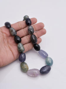 Gemas Mixtas Facetadas Naturales para la Elaboración de Joyería Fina, Collar de Piedras Preciosas - Product Image 4