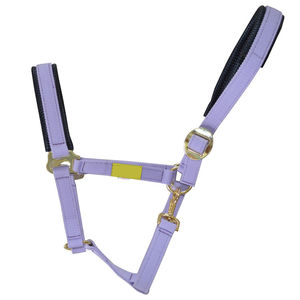 Customized Logo Fleece Padded Adjustable <b>Horse</b> Headstall Nylon <b>Horse</b> Halter Soft <b>Horse</b> Halters for Training - Product Image 3
