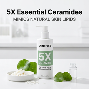 <span class=keywords><strong>Lotion</strong></span> corporelle réparatrice de barrière 72H OEM 5x Céramide & Acide Hyaluronique pour peaux sèches et sensibles 250ml – Marque privée, Vente en gros - Product Image 3