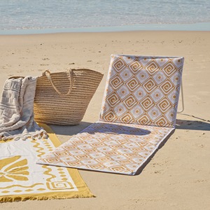 Harilla Chaise De Sol Avec Dossier, Chaise De Camping, Chaise Pliante D' Extérieur, Dossier Rembourré, Siège De Plage Pour Jardin, Voyage, Arrière- Cour, Randonnée, Pique-nique, Concerts, Camping