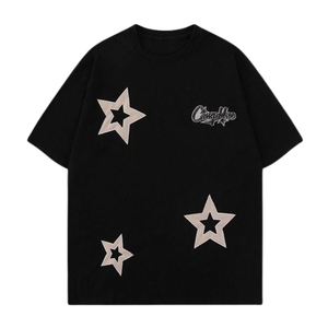 OEM personalizado barato lavado ácido camiseta para hombres camisetas al por mayor precio barato hombres camisetas con logotipo de la empresa - Product Image 3