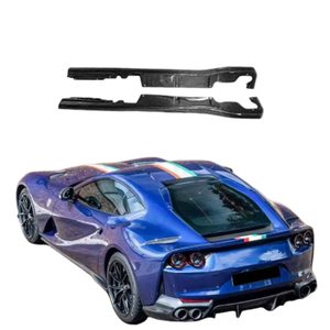 ชุดแต่งสเกิร์ตข้างคาร์บอนไฟเบอร์แห้งคุณภาพสูง เหมาะสำหรับ Ferrari 812 Superfast  70004320  85164900  85164800 - Product Image 1
