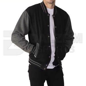 2025 nouveauté hommes de haute qualité Letterman Baseball Varsity veste coupe régulière Style décontracté à vendre - Product Image 5