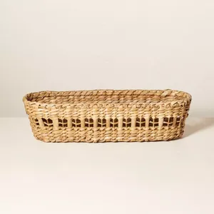 New Design Handcrafted Natural Rattan <b>Basket</b> <b>Trays</b> Wholesale Wicker Charger Plate Serving <b>Trays</b> OEM Handmade From Vietnam - Product Image 4