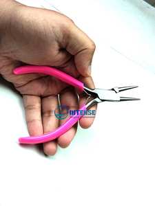 Premium 3pcs Stainless Steel Jewelry Pliers Set for Jewelry Making Includes Chain Nose and Side Cutting Pliers OEM Wholesale - Product Image 5