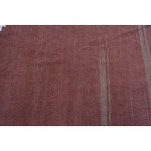 Alfombra de lana turca Vintage, alfombra de área de gran tamaño moderna marrón y negra, patrón de retazos rectangular de 44x63 pies, clásica para dormitorio de látex - Product Image 5