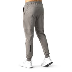 Pantalon de jogging en molleton de coton de haute qualité, jambe large, évasé, confortable, logo personnalisé, pantalon de jogging lavé pour homme - Product Image 3