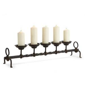 เชิงเทียนอะลูมิเนียมสีทองนอร์ดิก ทำมือ เป็นมิตรกับสิ่งแวดล้อม รูปทรงคลื่น แขนเชิงเทียนแบบเกลียว สำหรับเทียนทรงเรียว ดีไซน์สร้างสรรค์ แบบนามธรรม ปรับแต่งได้ - Product Image 5