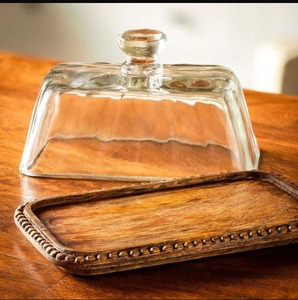 Wooden <b>Cake</b> <b>Dome</b> Tray - Product Image 4