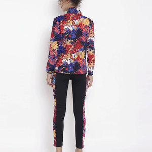 Chándal de sublimación ligero Ajuste cómodo con conjunto completo vibrante Chándal de sublimación Diseño llamativo - Product Image 2