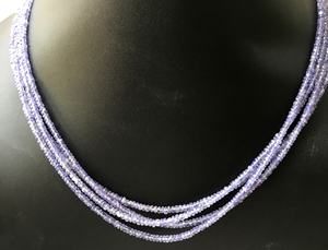 ลูกปัดแทนซาไนต์ธรรมชาติทรงเหลี่ยม สำหรับทำเครื่องประดับอัญมณีชั้นดี - Product Image 2