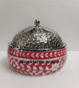 Olla caliente de diseño moderno de la mejor calidad, color rojo, acero inoxidable para vajilla, olla caliente, tamaño personalizado, forma redonda al precio más bajo - Product Image 5