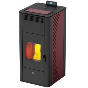 Cheminée à granulés de bois à alimentation automatique 24KW Hydro Biomasse Poêle de chauffage intérieur pour USA EUROPE - Product Image 2