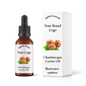 Huile de Chaulmoogra pressée à froid de qualité thérapeutique (Hydnocarpus Wightiana) graines d'huile de support de rides éclaircissantes pour la peau vente en gros - Product Image 2