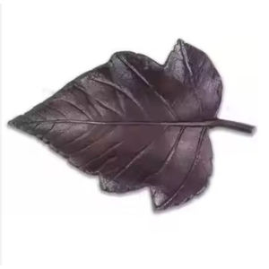 Nouvel arrivage Plateaux attrayants en aluminium Plats de service en forme de feuille et assiettes pour les collations Plateau de service Plateau de serveur - Product Image 5