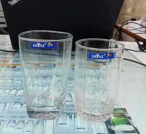 ถ้วยดื่มน้ำแก้วใสสำหรับใช้ในชีวิตประจำวัน | เหมาะสำหรับน้ำน้ำผลไม้และชา - Product Image 6