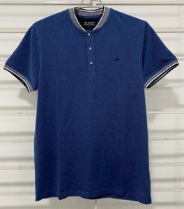 100% coton hommes été sport Fitness à manches courtes polos couleur unie à manches courtes Golf Polo chemise - Product Image 1