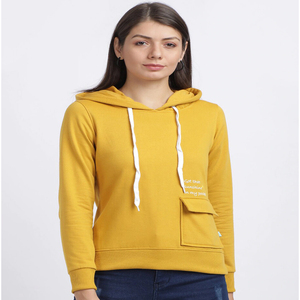 Sweat à capuche femme en coton épais de haute qualité à manches longues chaud coloré lettre impression Logo personnalisé cravate teinture automne hiver utilisation - Product Image 1