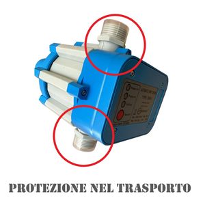 Regulador de Presión Electrónico HM de 1.5 Bares, Modelo DSK-1, para Bomba Eléctrica, Autoclave, Agua, Construcción en Acero Inoxidable - Product Image 2