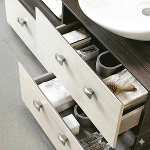 Tiradores Modernos de Aleación de Zinc para Gabinetes, Manijas Cuadradas de Níquel Cepillado para Cajones de Cocina, Accesorios de Ferretería para Armarios - Product Image 5