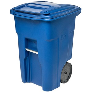 Contenedor de Basura Rectangular con Ruedas y Tapa, de 48 Galones, Moldeado Rotacionalmente - Product Image 3