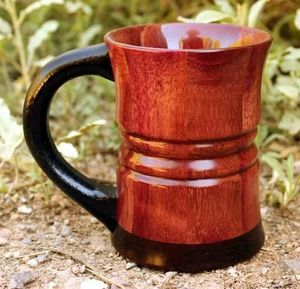 DRINKING Wooden <b>Mug</b> Premium Quality Modern Design Perfect <b>for</b> <b>Tea</b> Coffee Wine and Beer From Falak World Export - Product Image 2