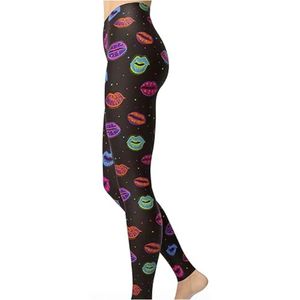 Leggings de Yoga para Mujer con Cordón Ajustable y Logotipo Personalizado, Cintura Alta, Transpirables, de Secado Rápido, para Gimnasio, Entrenamiento y Fitness - Product Image 4