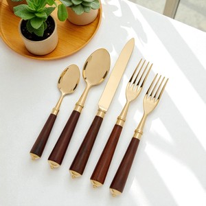 Hermoso juego de cubiertos de acero inoxidable de estilo Vintage hecho a mano suave y pulido con espejo diseño elegante ideal para uso doméstico - Product Image 5