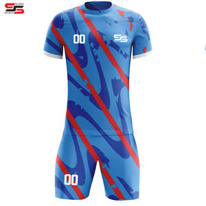 Venta al por mayor logotipo y diseño personalizado hombres jugador de fútbol kits de fútbol sublimación impresión fútbol uniforme - Product Image 3