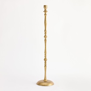 Popular Gold Color Tall Aluminum <b>Taper</b> <b>Candle</b> Holder Luxury Home & Hotel Decorative Centerpiece Tall <b>Candle</b> <b>Taper</b> - Product Image 2