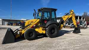 Alto rendimiento para la máquina retroexcavadora de servicio pesado New Holland para proyectos de movimiento de tierras de construcción de carreteras Núcleo de motor - Product Image 2